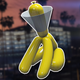 Illustration for article titled Finally, You Can Purchase The Yellow Dog With Cone Statue In iGTA Online/i